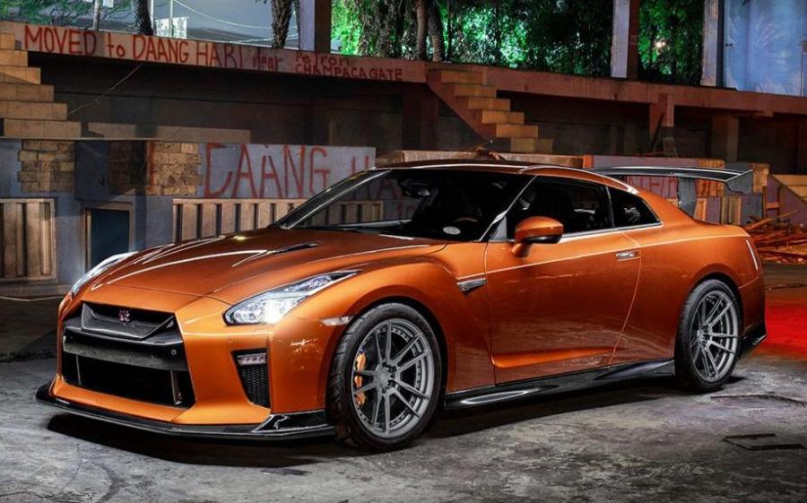 Nissan GT-R Katsura Orange by Excellar Enterprise on ADV.1 Wheels (ADV5.2 M.V2 CS) '2018